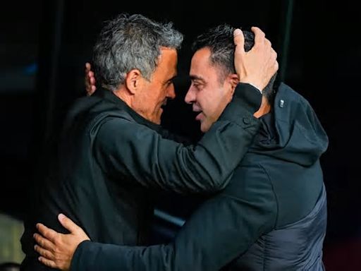 El dardo final de Luis Enrique al expulsado Xavi: «Yo intento protestar poco o nada…»