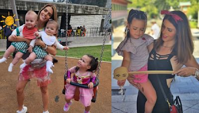 Claudia Álvarez presume a sus hijos en nuevas fotos: así se ven Kira, Clío y Billy