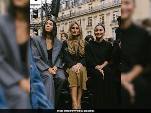 Paris Fashion Week 2024: In Which Alia Bhatt Poses With Supermodel Heidi Klum