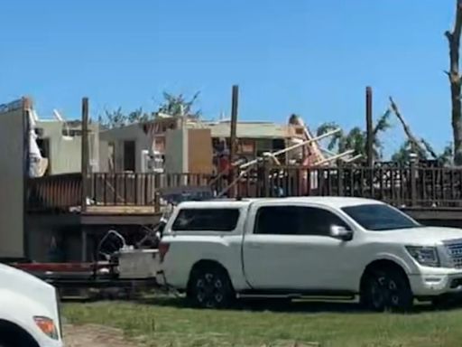 Around 100 homes damaged in storm that hit Lake McConaughy