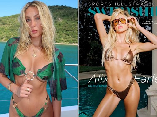 Alix Earle makes history in a bronze bikini as first Sports Illustrated Swimsuit Issue digital cover model