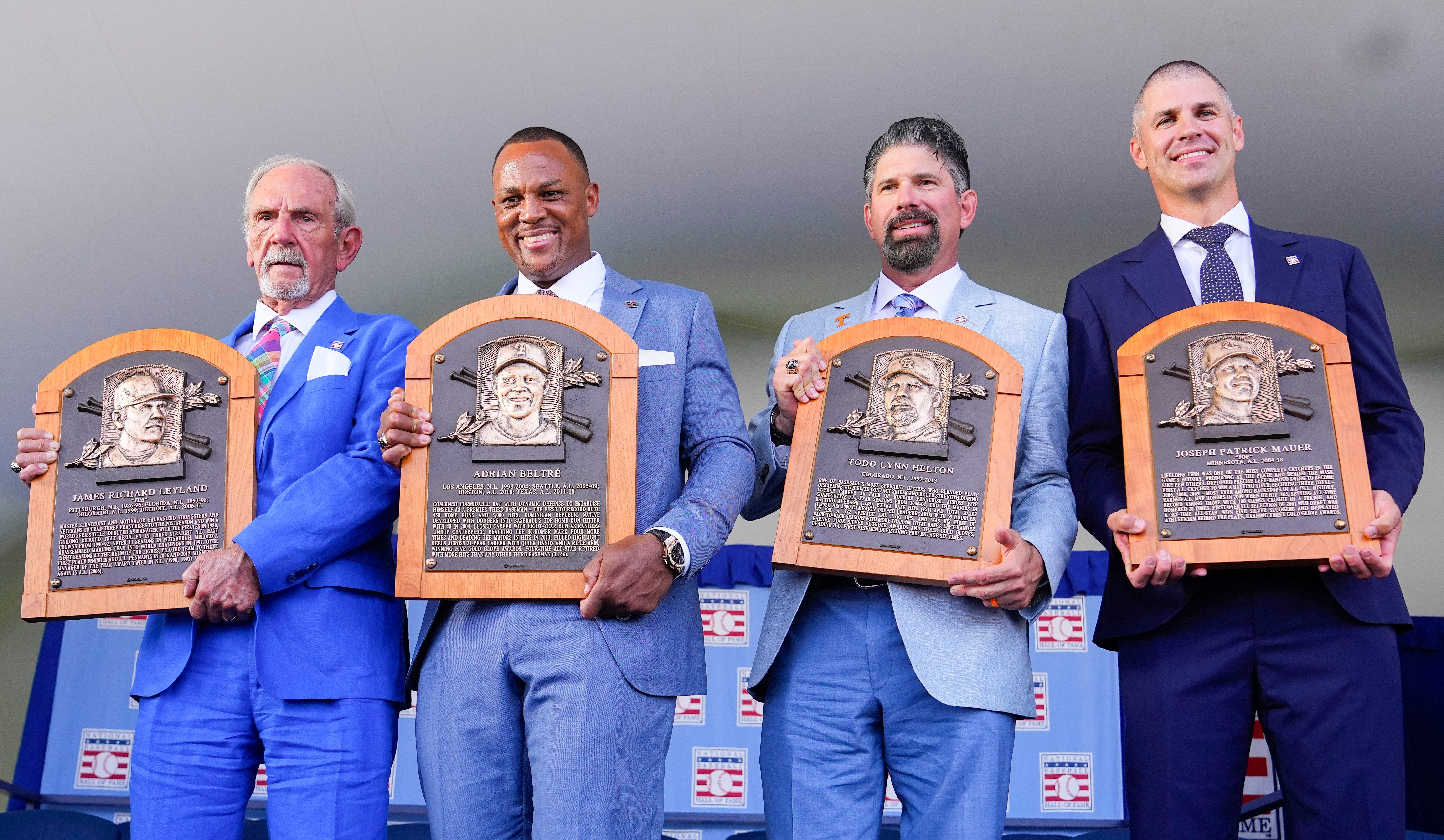 Emotional Baseball Hall of Fame speeches filled with humility, humor, appreciation