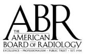 American Board of Radiology