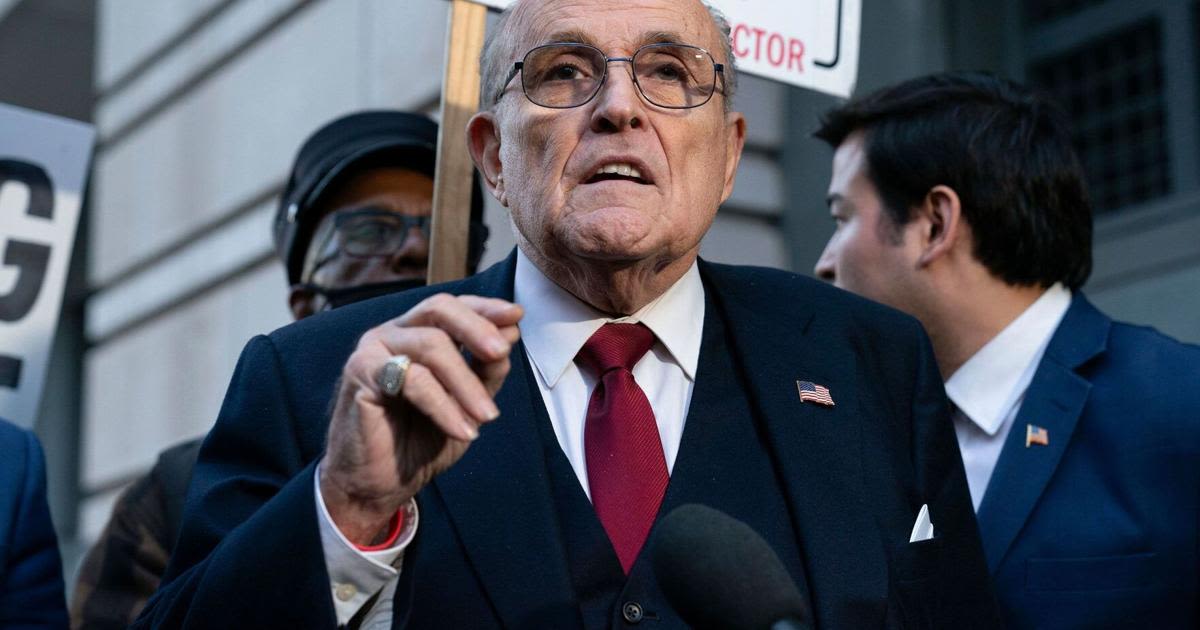 Giuliani has proposed leaving bankruptcy protection as creditors are asking for a trustee to control his assets