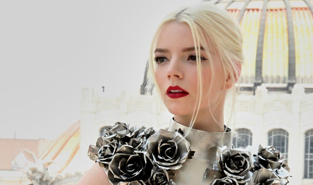 Anya Taylor-Joy Goes for Sculptural Inspiration and Floral Embellishments in Custom Balmain for ‘Furiosa’ Photo Call in Mexico City