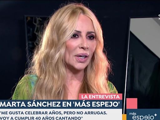 La confesión más íntima de Marta Sánchez en 'Espejo Público': "Es una hipocresía"