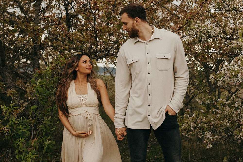 Pregnant Vanessa Morgan Reveals Sex of Her Baby on the Way with Boyfriend James Karnik: 'Any Day Now'