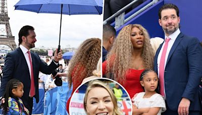 Serena Williams’ husband, Alexis Ohanian, is mistakenly called her ‘umbrella holder’ in on-air flub at Olympics ceremony