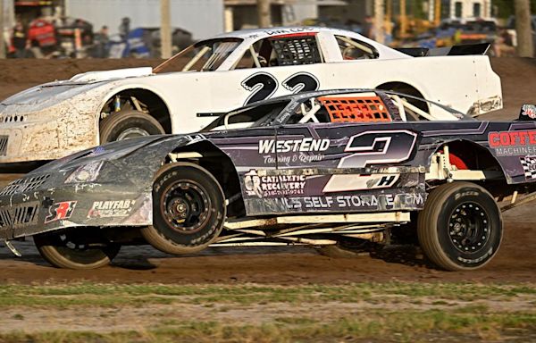 Matt Sheppard wins lucky seventh at Utica-Rome Speedway as birthday gift to himself