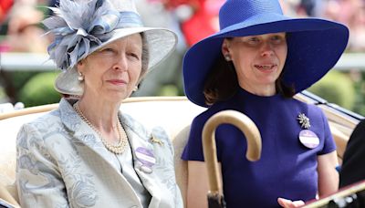 Late Queen's beloved niece Lady Sarah Chatto attends Royal Ascot