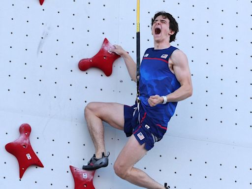 American teen Sam Watson sets speed climbing world record in Olympic debut