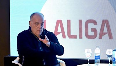 Javier Tebas, sobre la piratería: 'Nos están robando, pero acabaremos con este fenómeno y alguno quedará entre rejas'