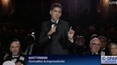 Comedian Matt Friend draws gasps at White House Correspondents' dinner with joke about Kristi Noem killing her dog