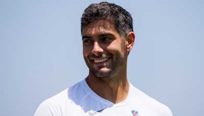 Jimmy Garoppolo all smiles as Rams backup: 'This place allows you to be yourself, too, which is different than other places I've been'