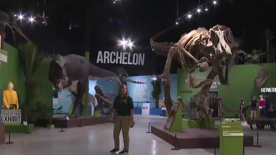 Dinosaur museum opens in southern Indiana after 7 years