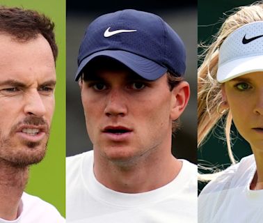 Wimbledon: Andy and Jamie Murray, Katie Boulter and Jack Draper headline on Thursday