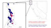 Satellites detect no real climate benefit from 10 years of forest carbon offsets in California