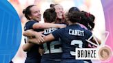 Paris 2024 Olympics video: USA score last-gasp try to beat Australia to bronze in women's rugby sevensmedal