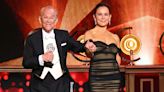 Jennifer Grey Tears Up as She Presents Tony Lifetime Achievement Award to Dad, 'Cabaret' Star Joel Grey