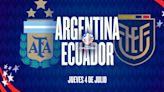 Argentina vs. Ecuador, por la Copa América 2024: hora, por dónde ver y posibles formaciones