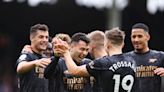 Silky Arsenal ease to victory at Fulham, keep title bid on track