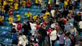 Liverpool star Darwin Nunez fights with Colombia fans after families of Uruguay players attacked