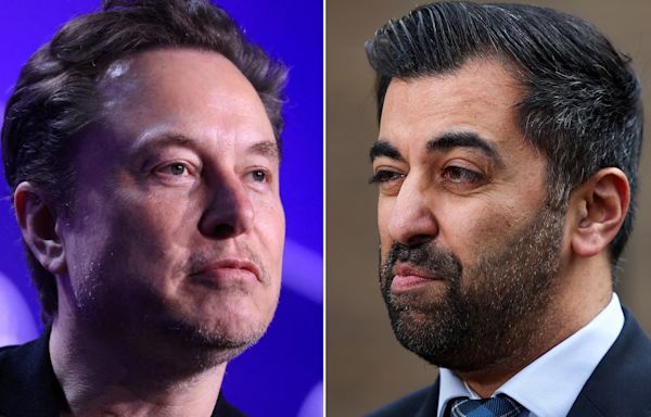 Elon Musk brands Humza Yousaf a ‘super racist scumbag’