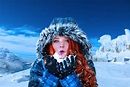 Free Images : outdoor, person, snow, cold, winter, girl, woman, white ...