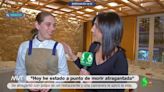 Taciana Díaz, la reportera de laSexta a la que una camarera salvó de morir atragantada