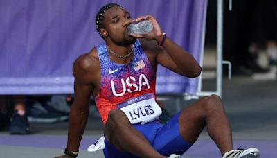 Noah Lyles shows true colours as Olympic champion calls him 'loud and arrogant'