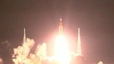 RETURN TO THE MOON: New NASA rocket launches Orion spaceship on its first flight, blazing a trail for astronaut missions