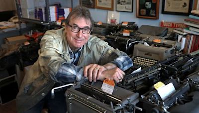 For sale: Typewriter shop, often used - The Boston Globe