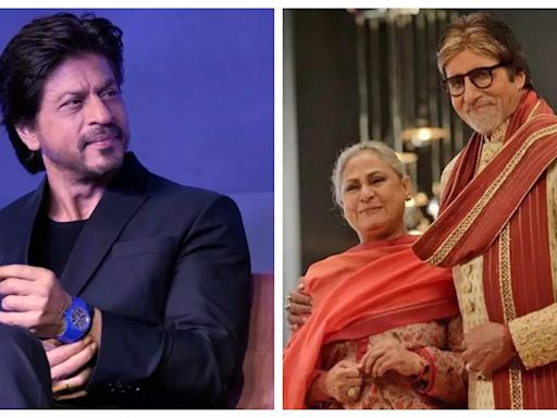 When Shah Rukh Khan took a sly dig at Jaya Bachchan's height after Amitabh Bachchan called himself taller than him | - Times of India