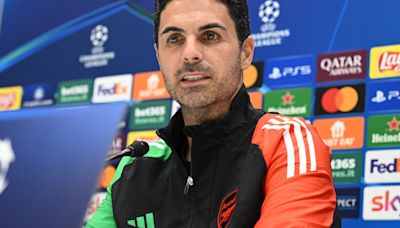 Arteta faces former club as Arsenal look for first Champions League win vs PSG