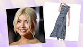 Holly Willoughby returns to This Morning in classic polka dot midi dress