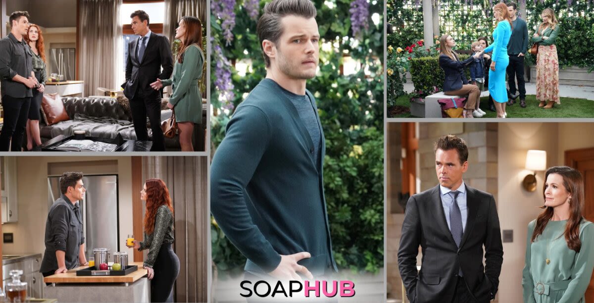 Y&R Preview Photos: Adam And Chelsea Get News While Phyllis Meets Claire