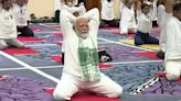 Watch: How PM Modi performs asanas on International Yoga Day