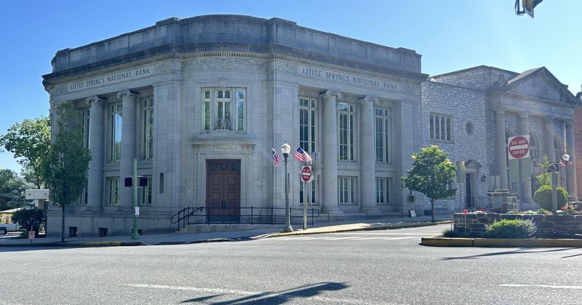 Ephrata National Bank to open branch in circa-1924 Lititz Springs National Bank building