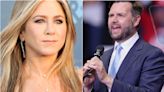 ‘Friends’ Star Jennifer Aniston Slams JD Vance After Clip Of Him Criticising Kamala Harris For Being ‘Childless...