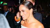 Duchess Meghan Elevates Her California Cool Street Style in a Strapless Birthday Dress