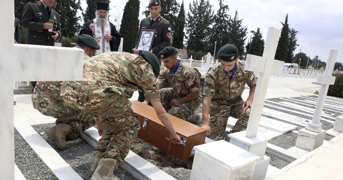 Cyprus Greece Soldiers Remains