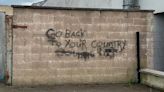 Police investigating graffiti as racist hate crime