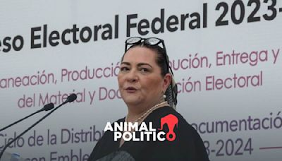 “No abona al respeto”: Guadalupe Taddei, consejera presidenta del INE, pide a organizaciones no utilizar el color rosa