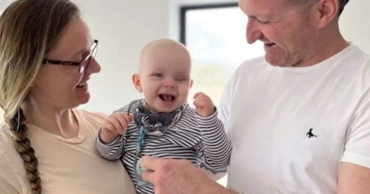 Parents thought baby had lazy eye but it turned out to be rare cancer