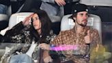 Hailey Bieber Debuts Brunette Hair on Super Bowl 2024 Date with Justin Bieber (Who Forgot to Button His Shirt)