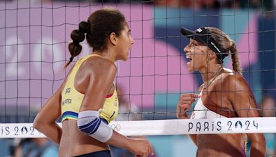 Tensions ran high at Olympic beach volleyball — then the DJ played John Lennon’s ‘Imagine’