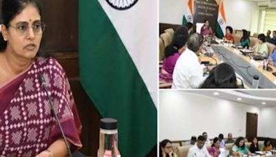 Union Minister Anupriya Patel holds meeting with public health experts on family planning - ET HealthWorld