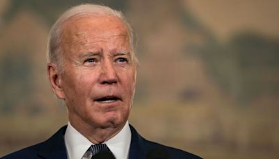 Biden takes on a rare challenge: a solo news conference