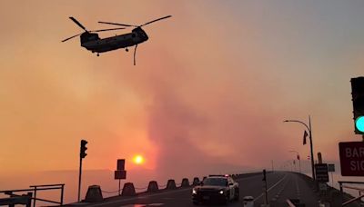 Newsom touts investment in Cal Fire, partly blames climate change for fires