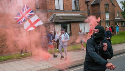 UK riots latest: Woman, 53, jailed for Facebook message saying ‘blow the mosque up with the adults in it’